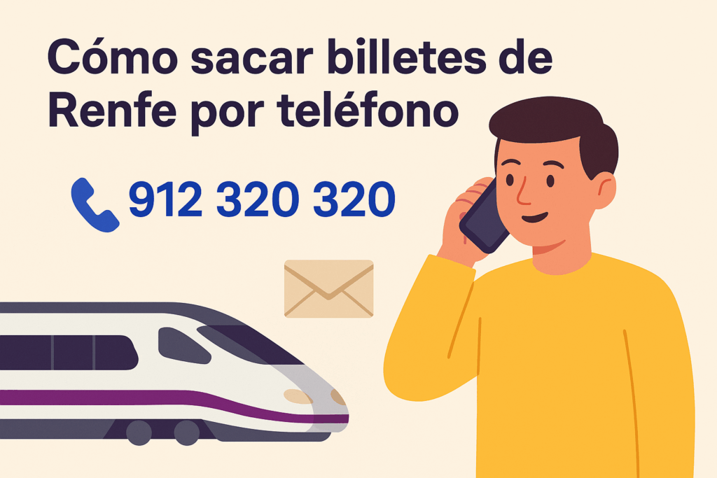 Cómo sacar billetes Renfe por teléfono