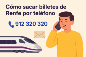 Cómo sacar billetes Renfe por teléfono