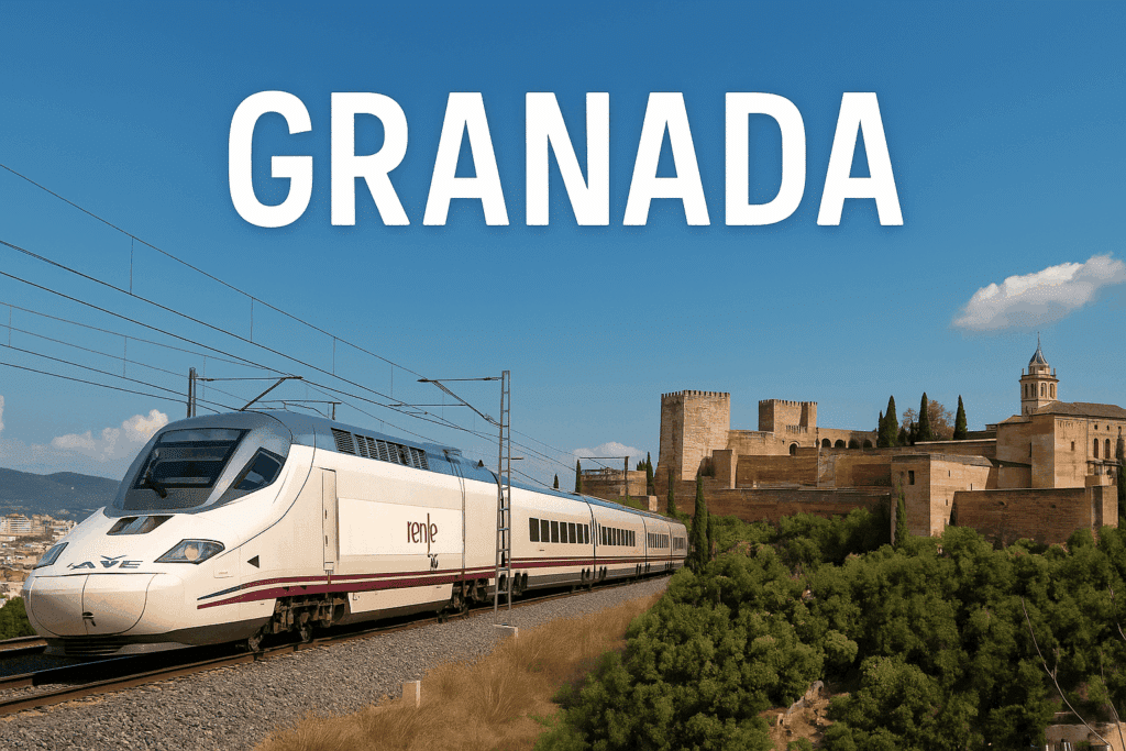 Granada en tren planes, rutas y rincones especiales 🚄
